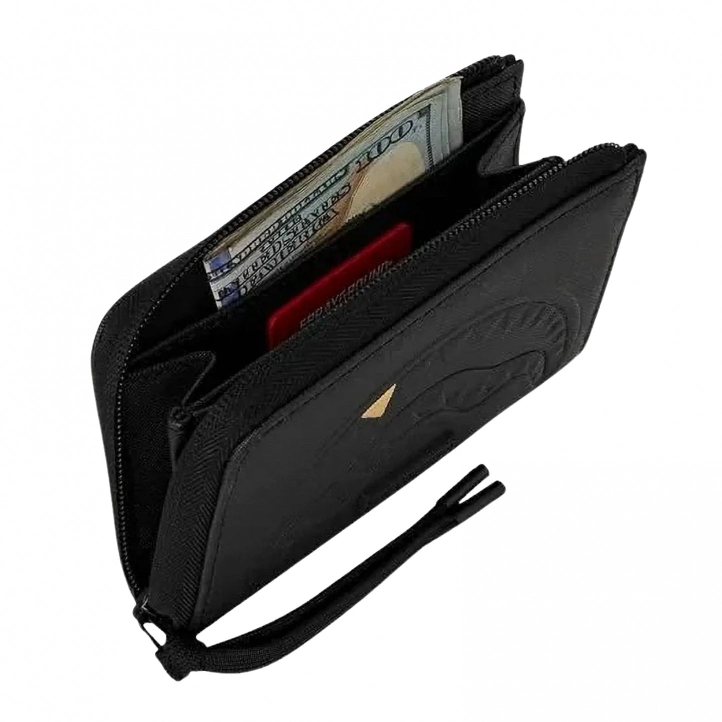Portafoglio Sprayground Blacked Out Embossed Gold UNICO