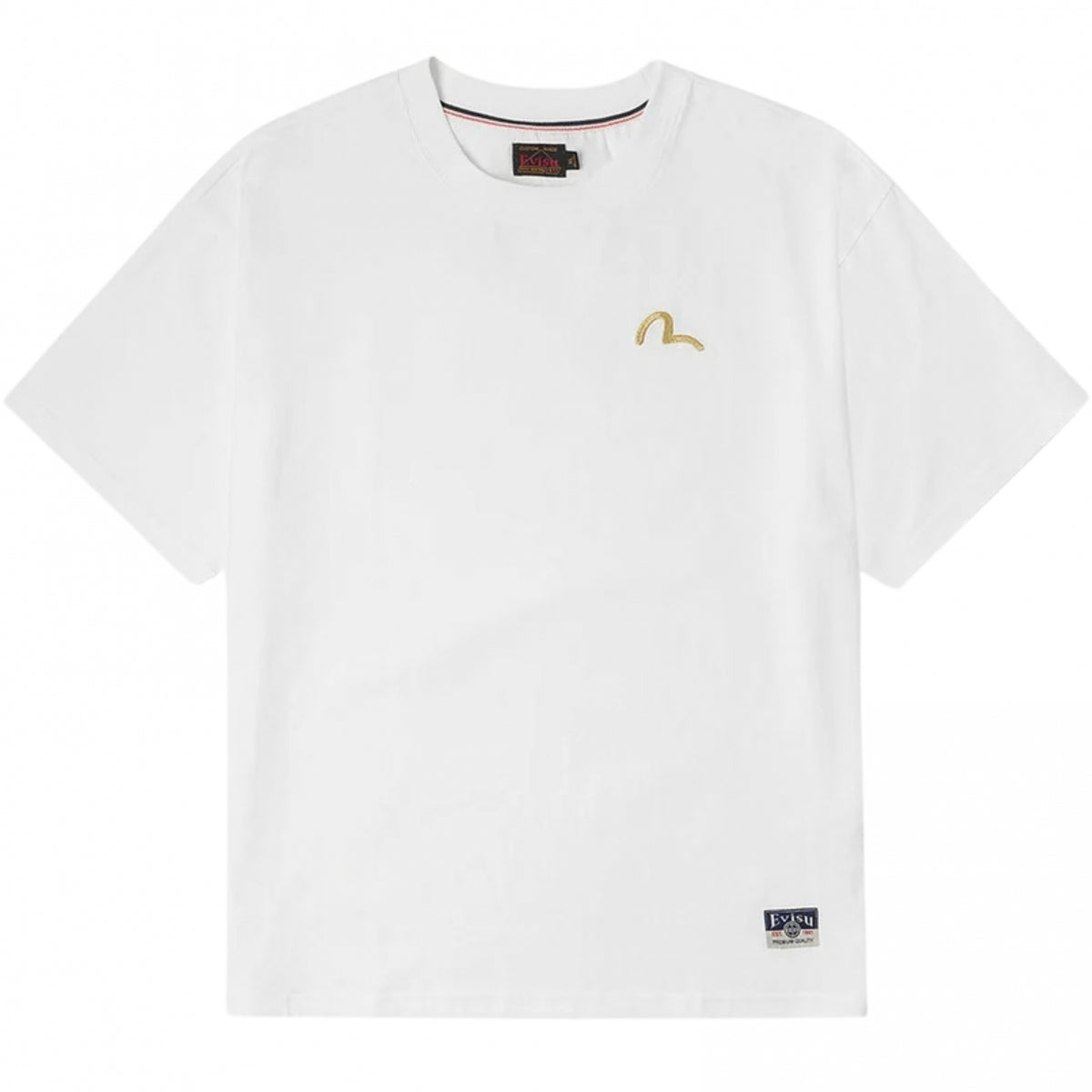 Maglietta Evisu Seagull Emb. Ss Tee BIANCO