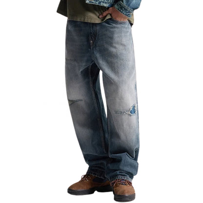 Jeans Evisu Pink Daikoku Ripped Jeans UNICO