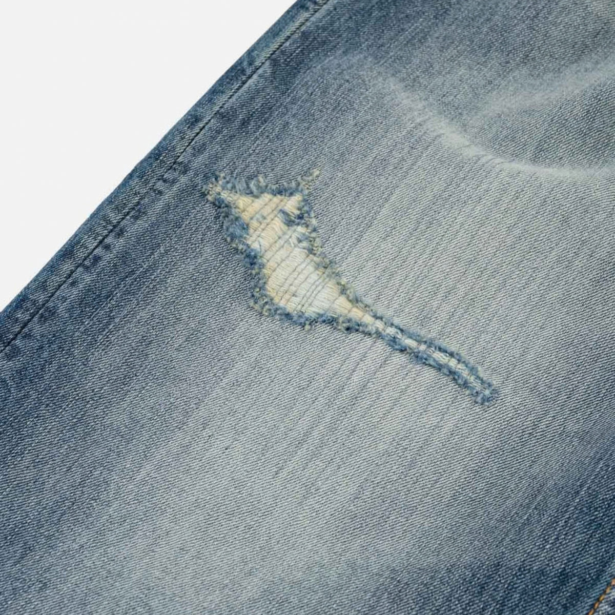 Jeans Evisu Pink Daikoku Ripped Jeans UNICO