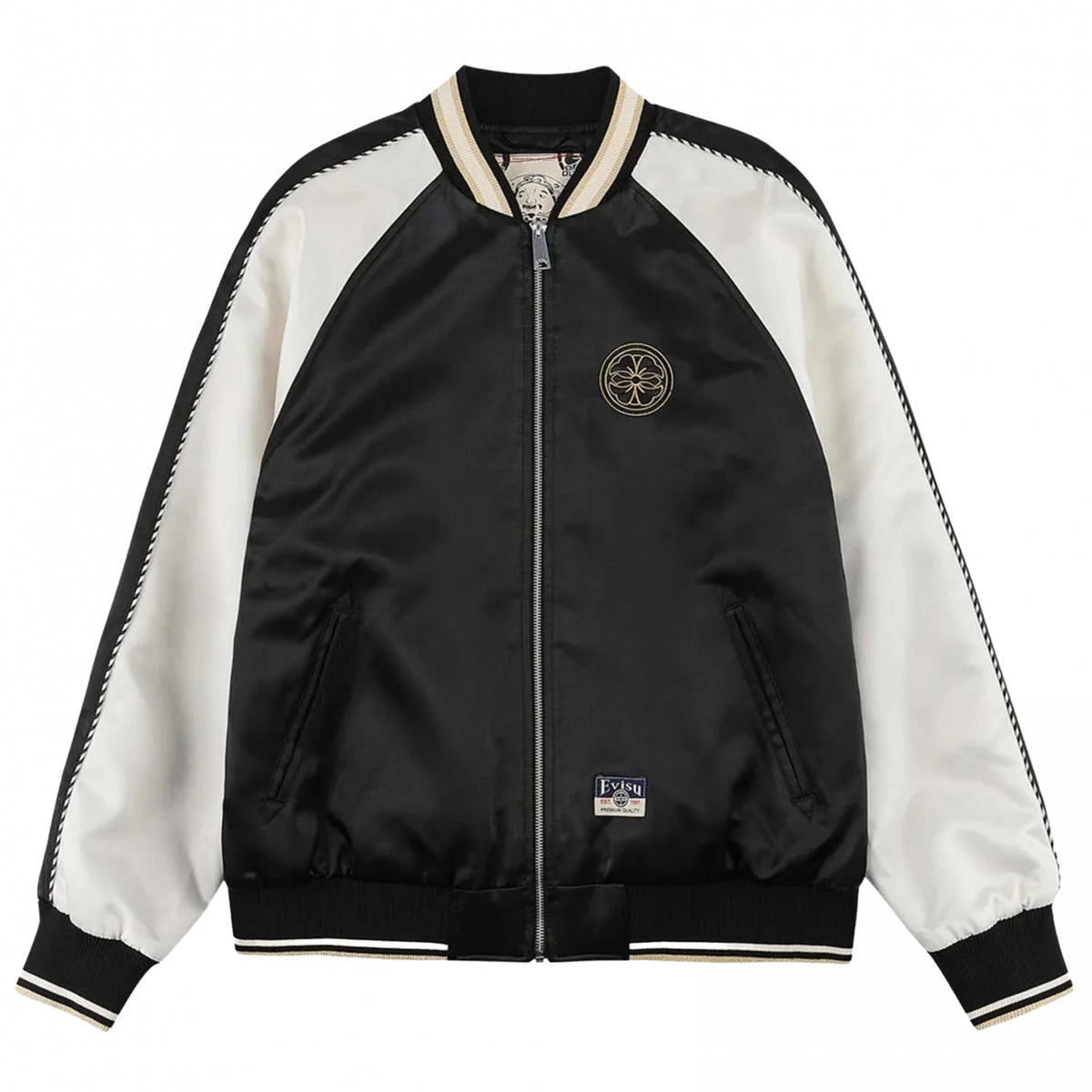 Giacca Evisu Whale Emb. Souvenior Jacket NERO