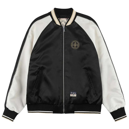 Giacca Evisu Whale Emb. Souvenior Jacket NERO