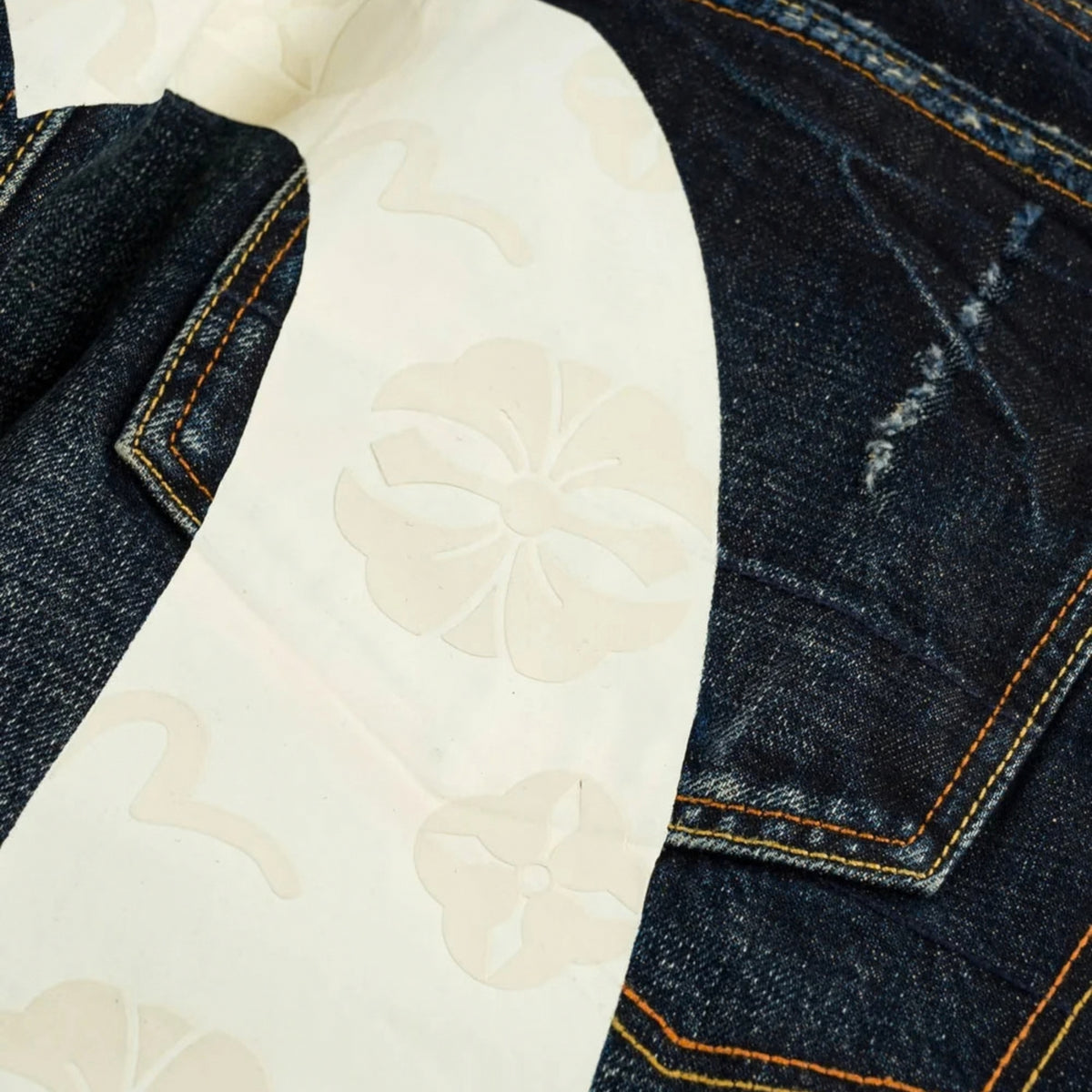 Jeans Evisu Daicock Printed Selvedge Jeans UNICO