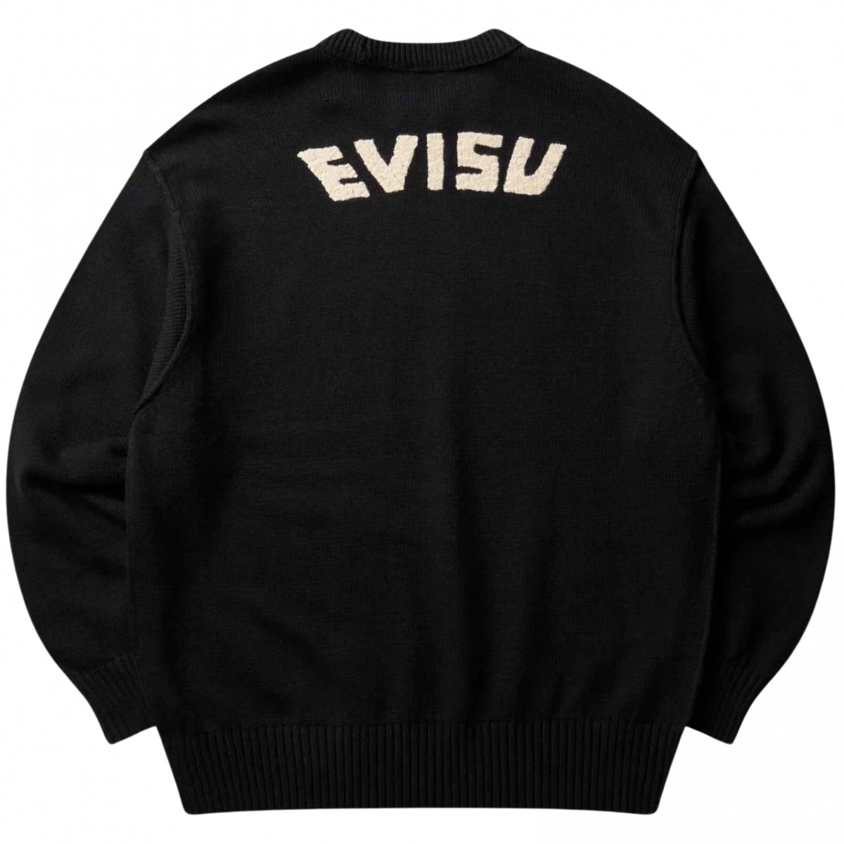 Maglione Evius Logo EMB Knit Pullover NERO