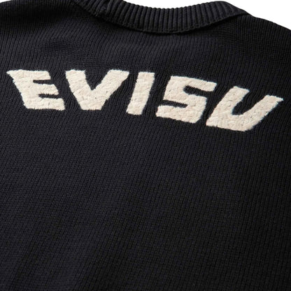 Maglione Evius Logo EMB Knit Pullover NERO