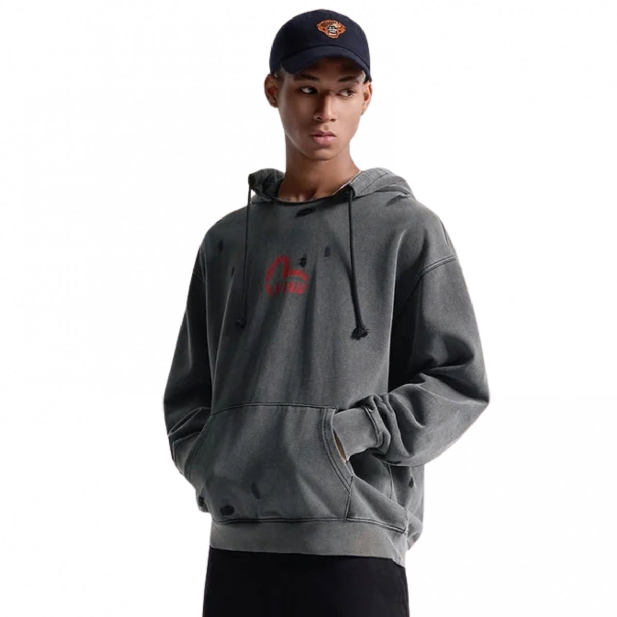 Felpa Evius Polar Rock Afterhood Sweatshirt GRIGIO