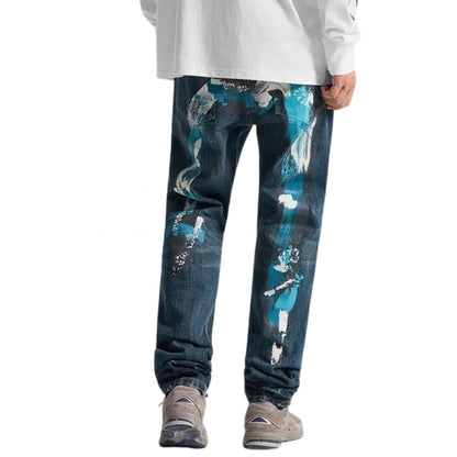 Jeans Evisu Handbrush Daicock Printed Jeans UNICO