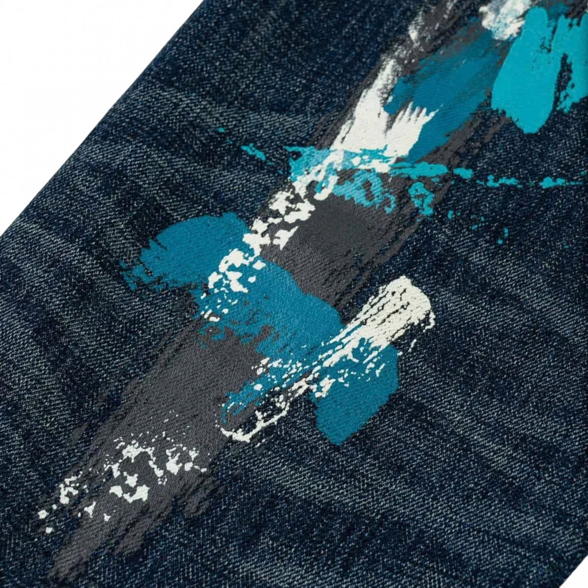 Jeans Evisu Handbrush Daicock Printed Jeans UNICO