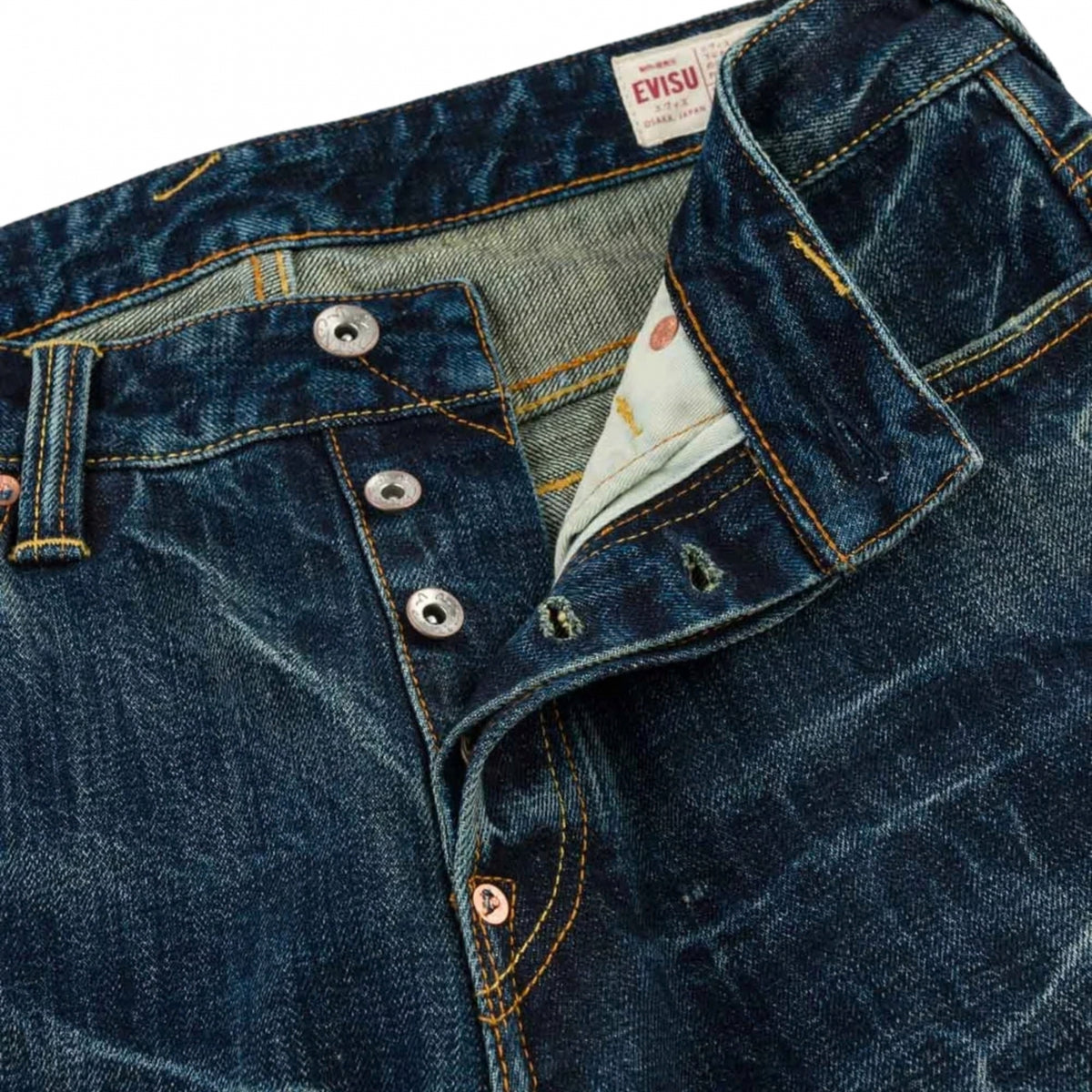 Jeans Evisu Handbrush Daicock Printed Jeans UNICO