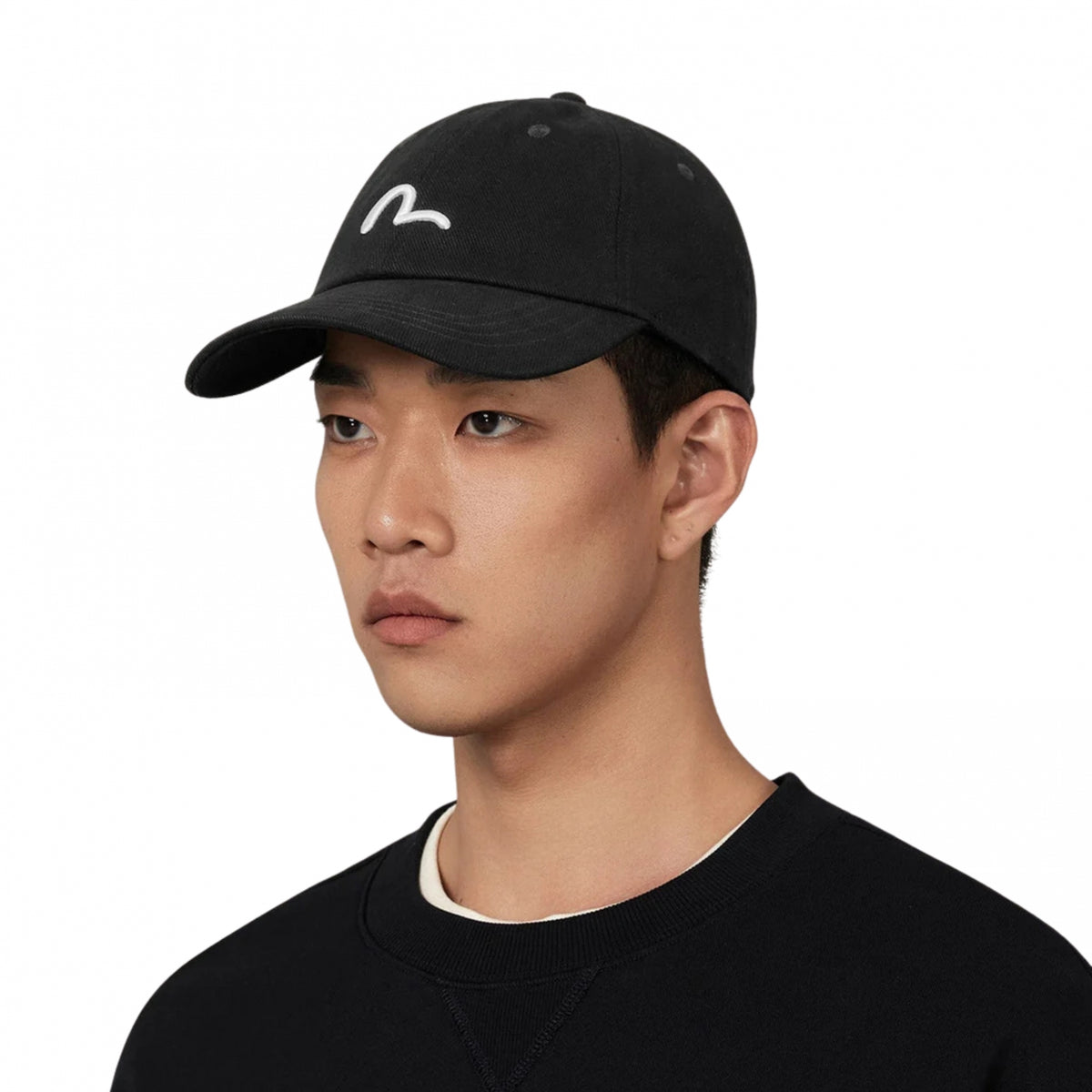 Cappello Evisu Cap W/ Seagull Print NERO