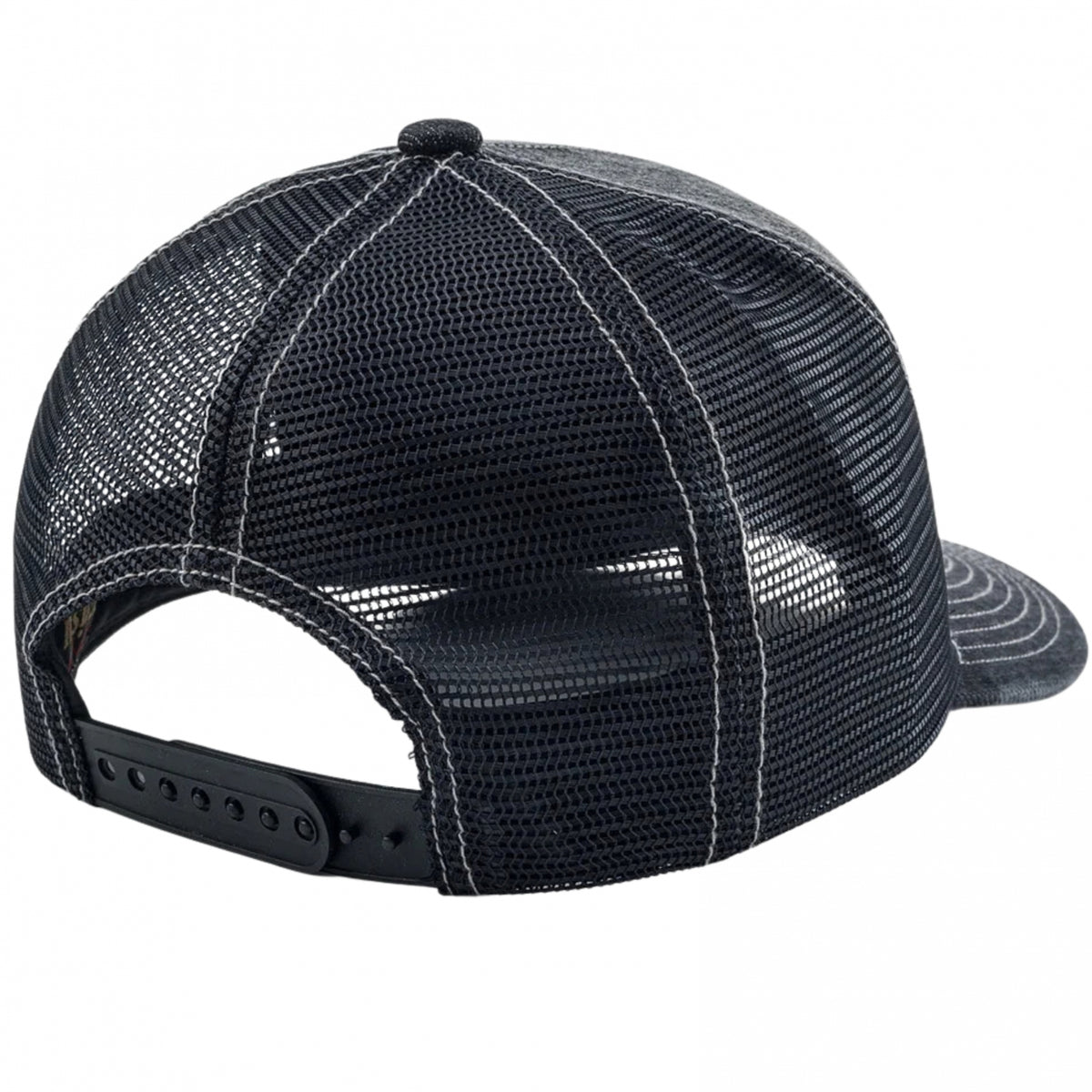 Cappello Evisu Washed Denim Cap NERO