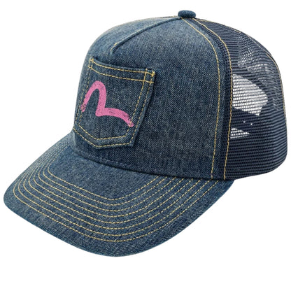 Cappello Evisu Washed Denim Cap UNICO