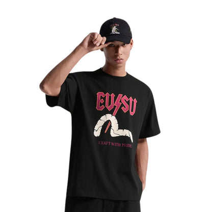 Maglietta Evisu Thunder Seagull Tee NERO