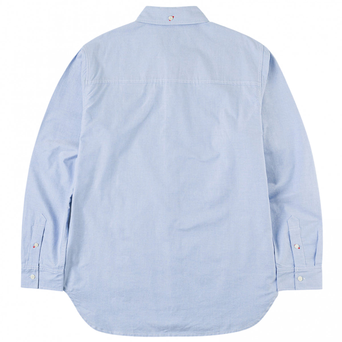 Camicia Evisu Ls Oxford Shirt W/ Red Seagull Prin BLU