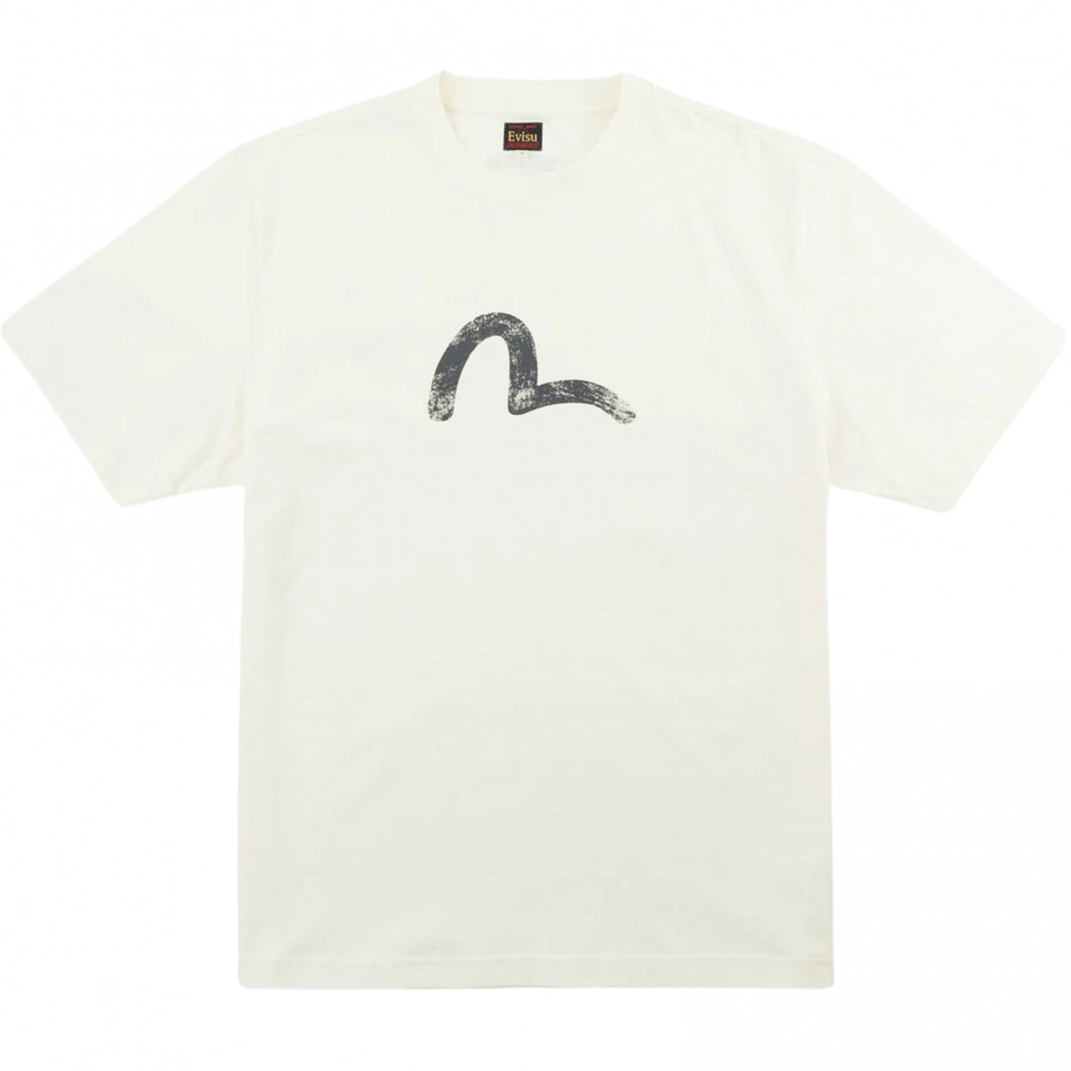 Maglietta Evisu Vintage Seagull S/S Tee ECRU