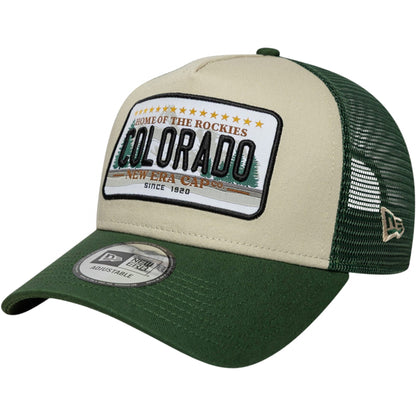 Cappello New Era Trucker License Plate UNICO