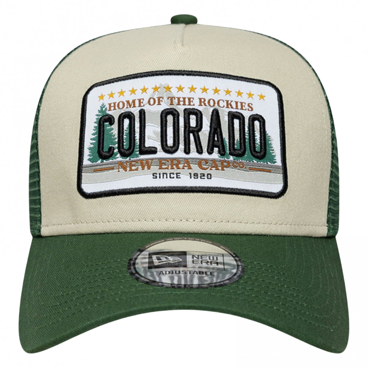 Cappello New Era Trucker License Plate UNICO