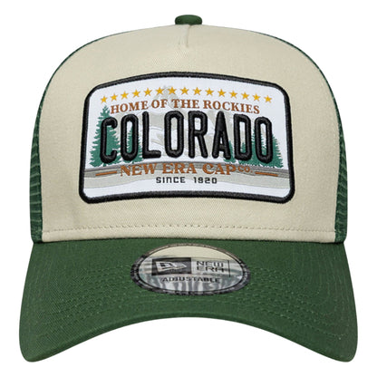 Cappello New Era Trucker License Plate UNICO
