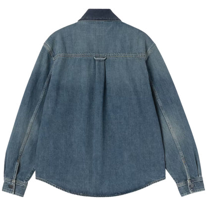 Camicia Carhartt WIP Oakland Shirt Jacket BLU