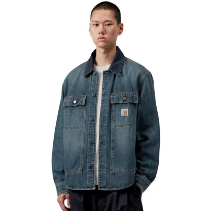 Camicia Carhartt WIP Oakland Shirt Jacket BLU