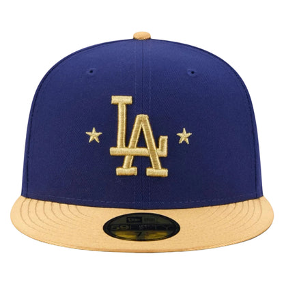 Cappello New Era 59FIfty MLB Gold Logo LOSDOD BLU