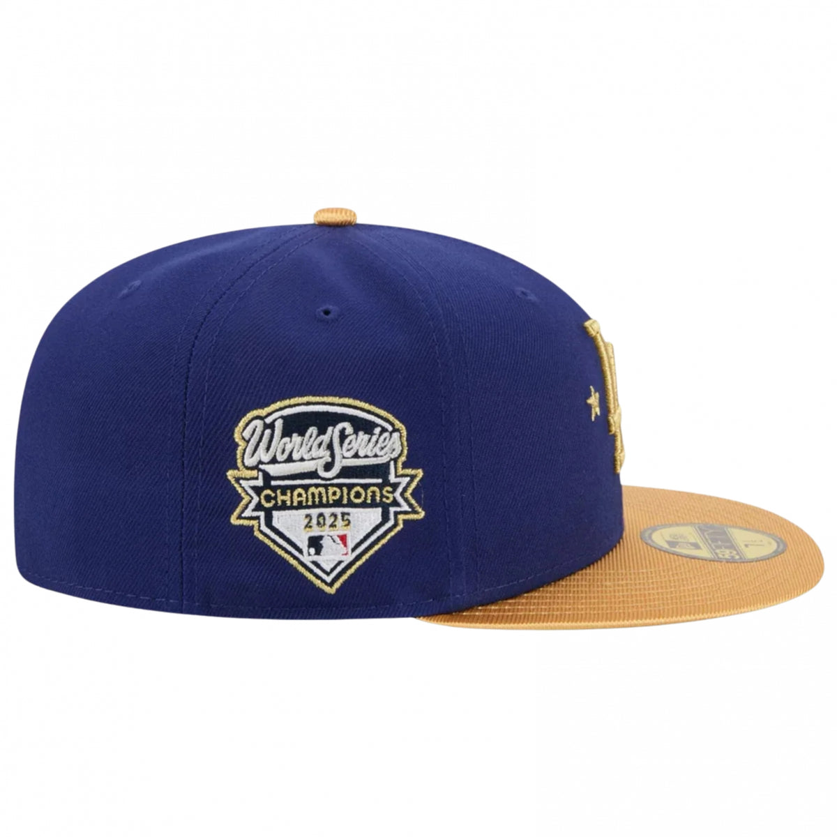 Cappello New Era 59FIfty MLB Gold Logo LOSDOD BLU