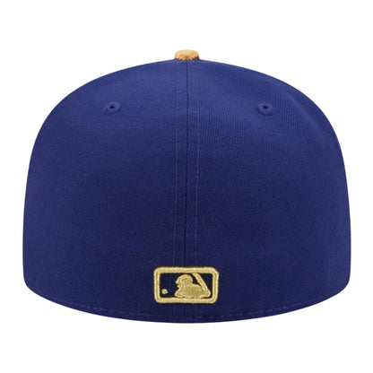 Cappello New Era 59FIfty MLB Gold Logo LOSDOD BLU