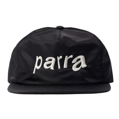 Cappello Parra Distorted 90s Memory 6 Panel Hat NERO