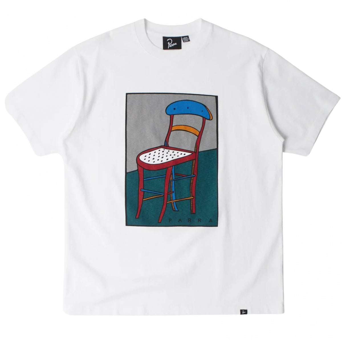 Maglietta Parra A Chair Tee BIANCO