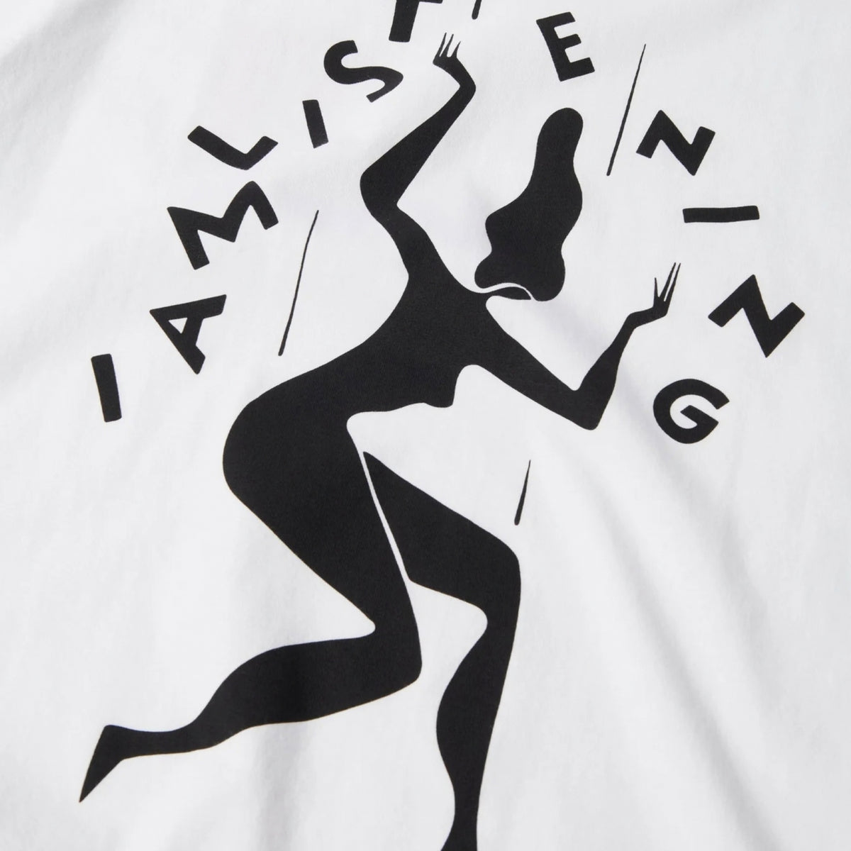 Maglietta Parra Not Listening Tee BIANCO