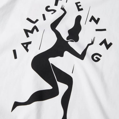 Maglietta Parra Not Listening Tee BIANCO