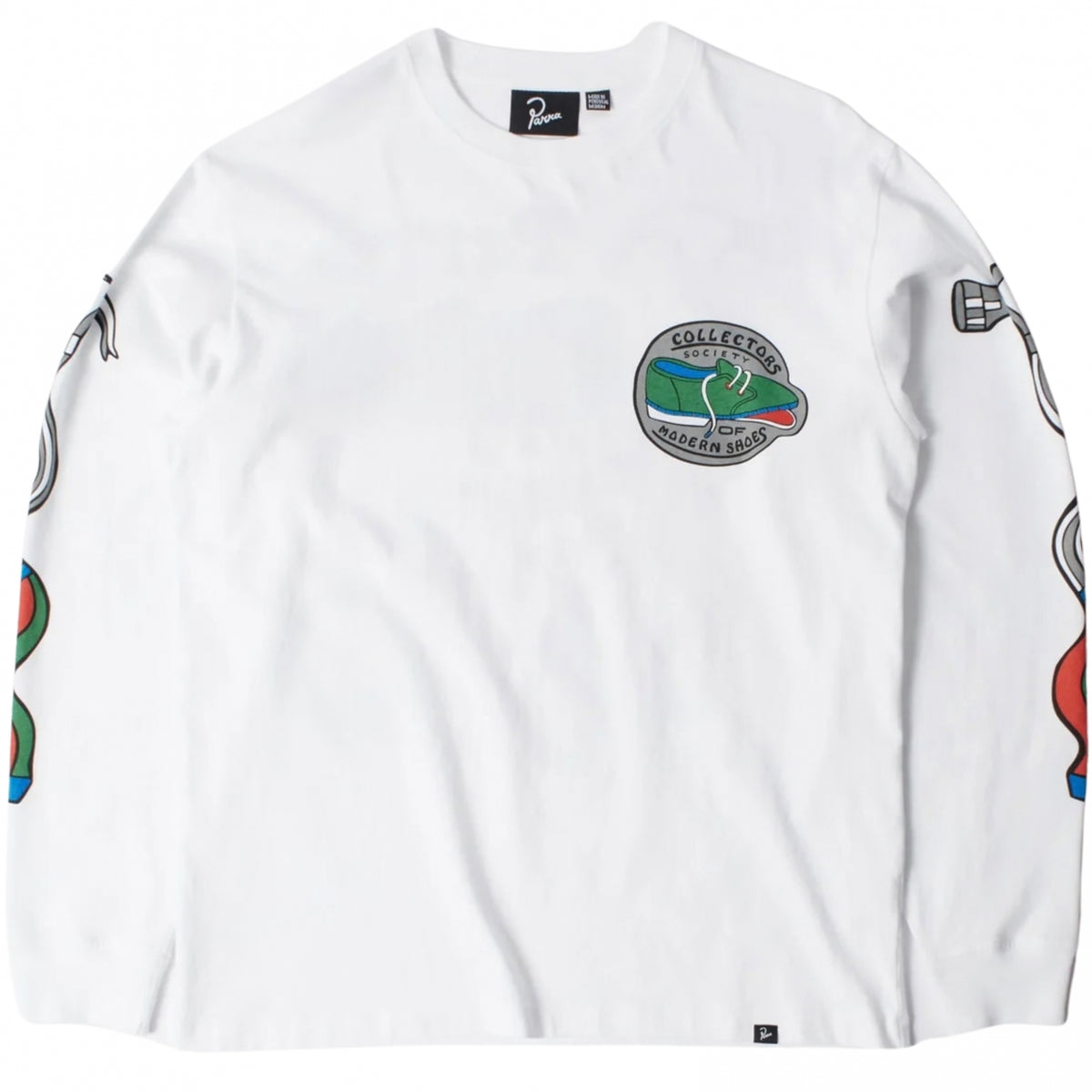 Maglietta Parra Bike Hammer LS Tee BIANCO
