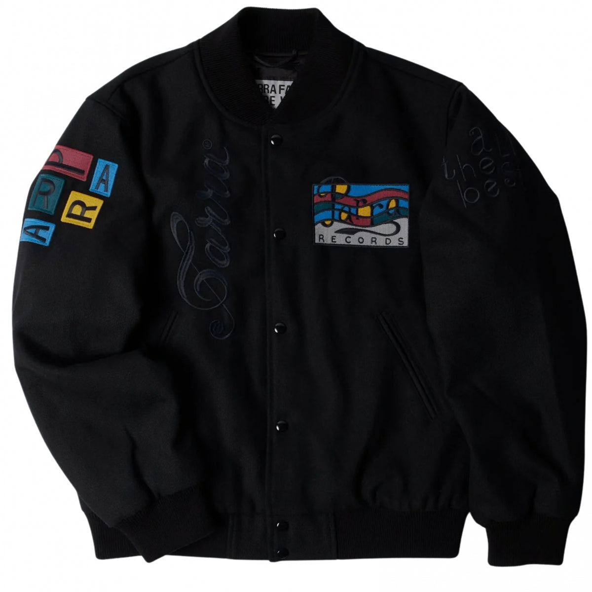 Giacca Parra All the Best Varsity Jacket NERO