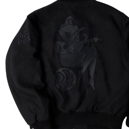 Giacca Parra All the Best Varsity Jacket NERO