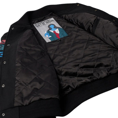 Giacca Parra All the Best Varsity Jacket NERO