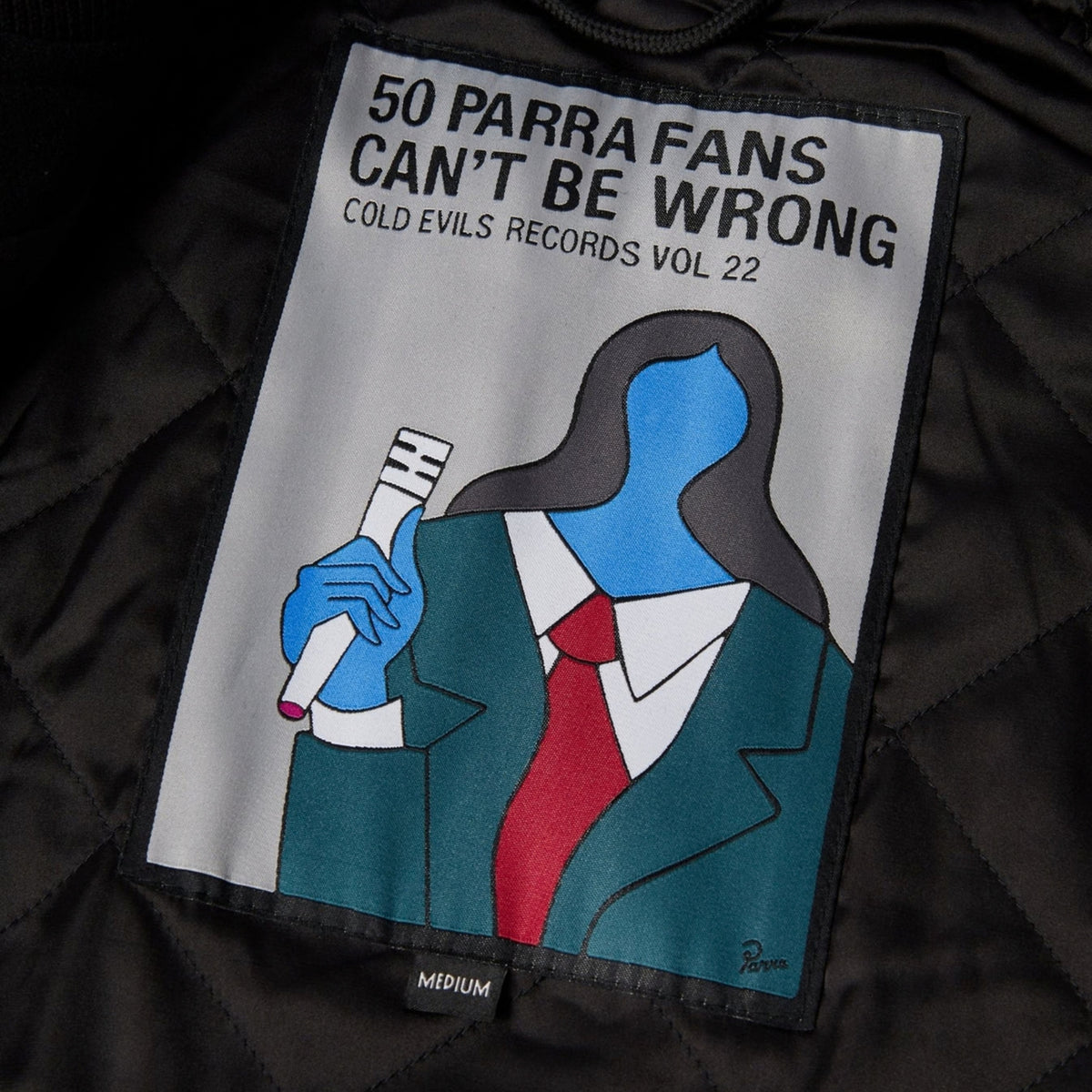 Giacca Parra All the Best Varsity Jacket NERO