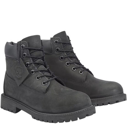 Scarpa Timberland Kids Premium 6 Inches Lace Water NERO