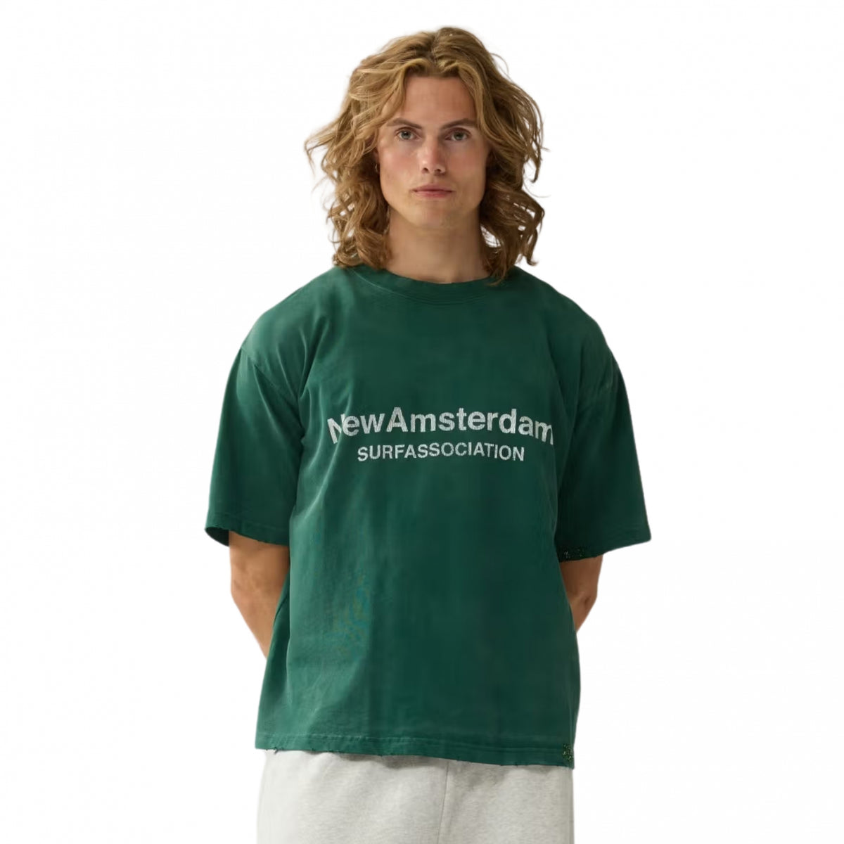 Maglietta NASA Worked Logo Tee BIANCO