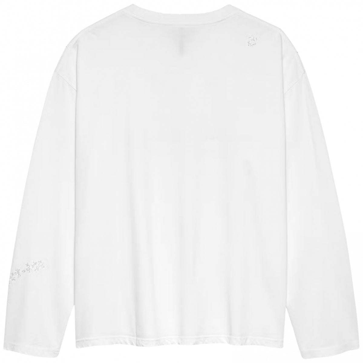 Maglietta NASA Worked Logo Longsleeve Tee NERO