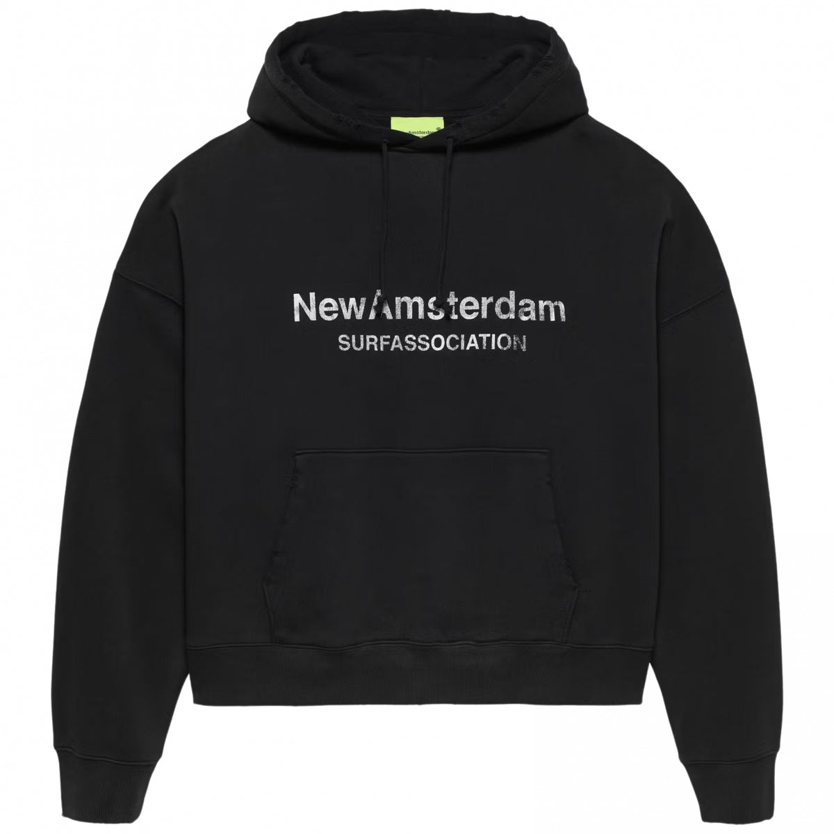 Felpa NASA Worked Logo Hoodie BIANCO