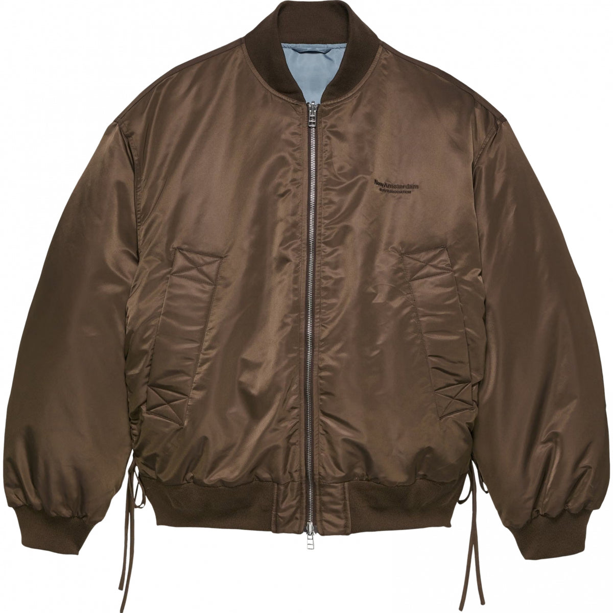 Giubbino NASA Reversible Bomber Jacket MARRONE