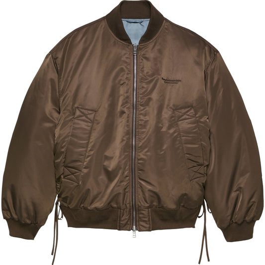 Giubbino NASA Reversible Bomber Jacket MARRONE