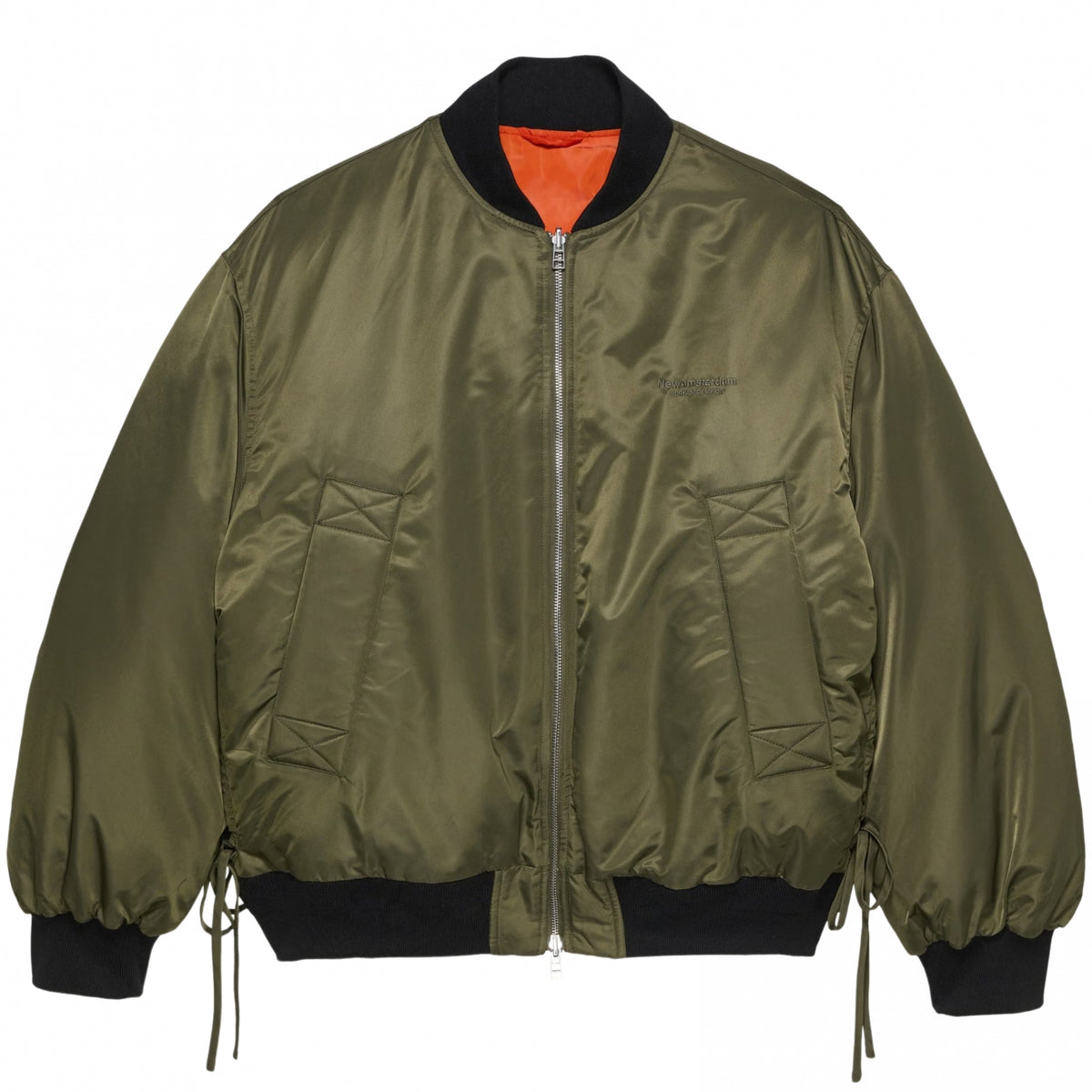 Giubbino NASA Reversible Bomber Jacket VERDE MILITARE