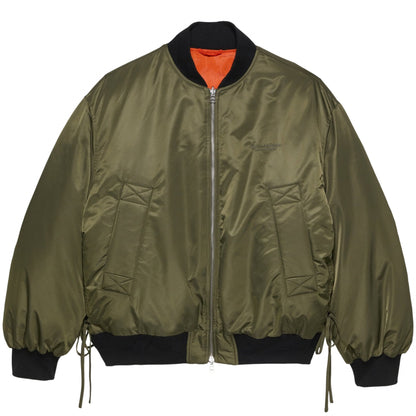 Giubbino NASA Reversible Bomber Jacket VERDE MILITARE