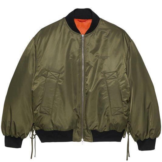 Giubbino NASA Reversible Bomber Jacket VERDE MILITARE