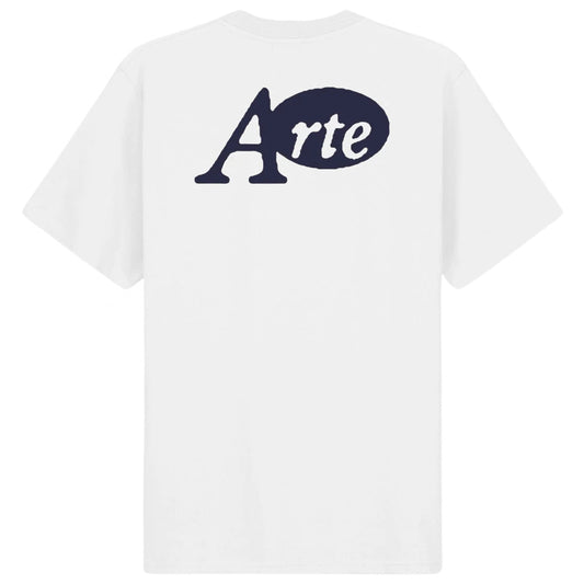 Maglietta Arte Sticker Tee BIANCO