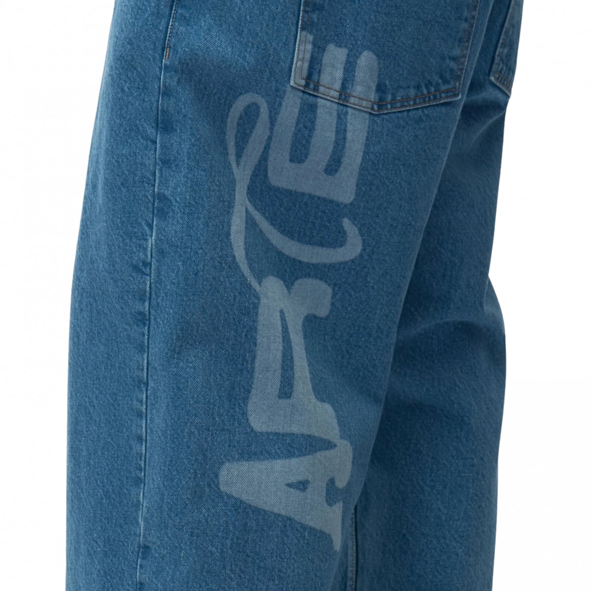 Pantalone Arte Stencil Uniform Denim Pants DENIM