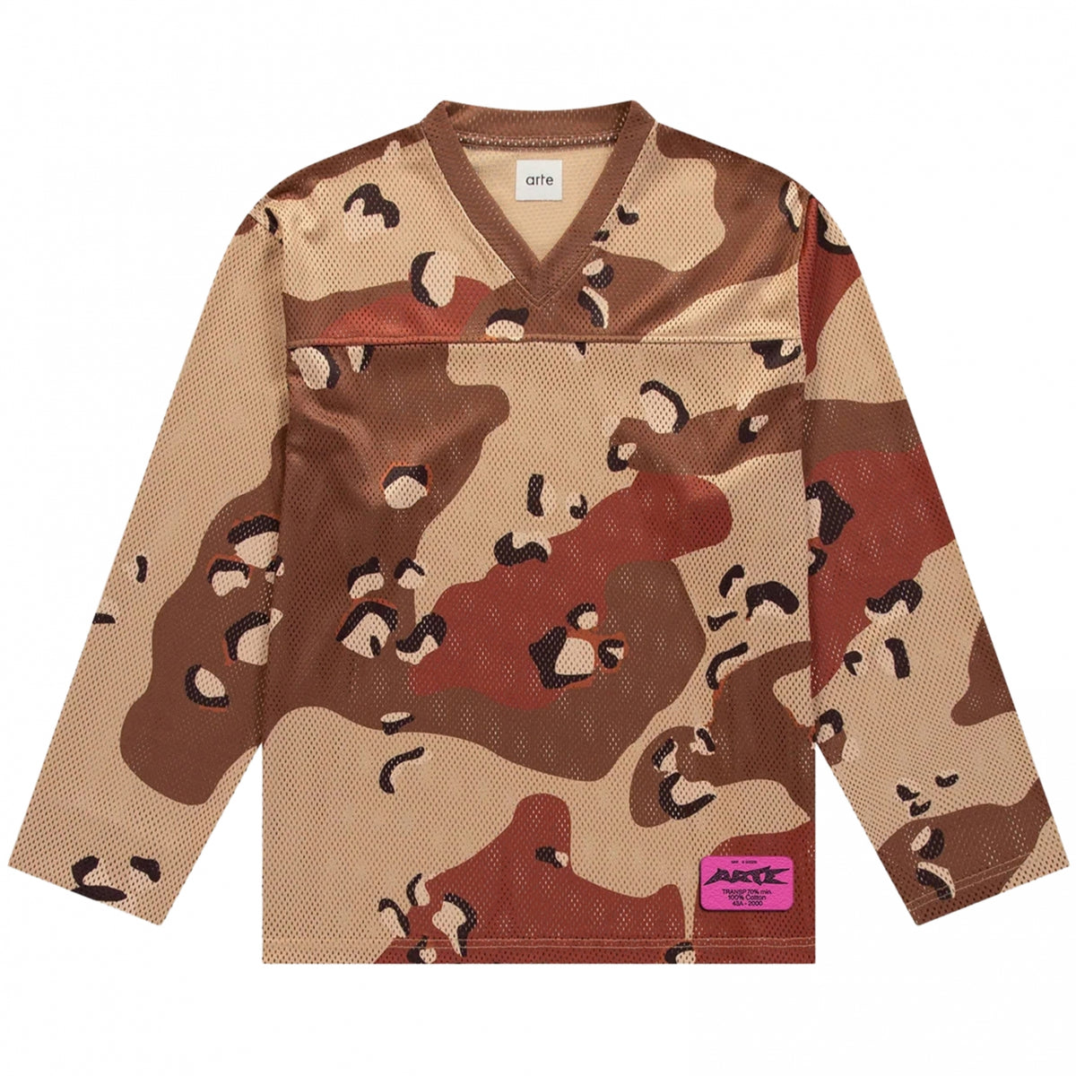 Maglietta Arte Camo Mesh Aero Jersey UNICO