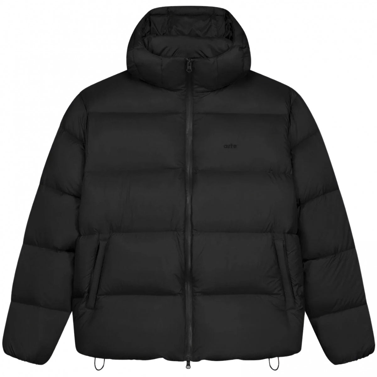 Giubbino Arte Hooded Puffer Jacket NERO