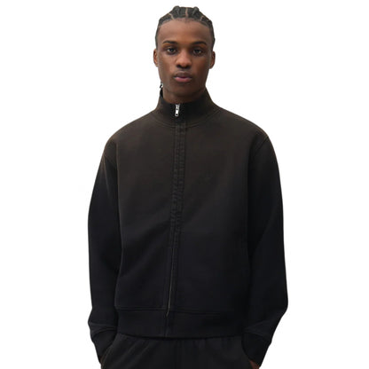 Felpa Arte Sunfade Uniform Zip Sweatshirt NERO